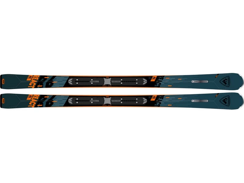 Rossignol Heren Skis React 6 Black-orange 1 Rossignol Heren Skis React 6 Black-orange
