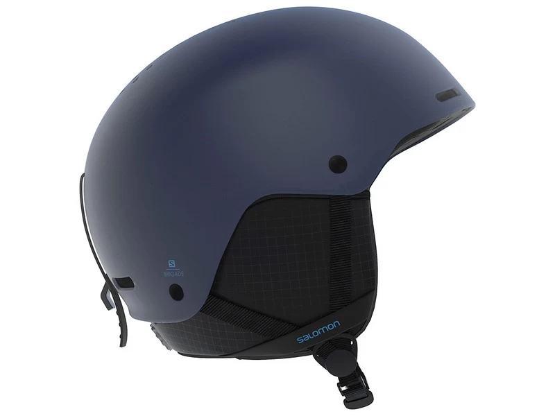 Salomon Skihelm Brigade Dress Blue 1 Salomon Skihelm Brigade Dress Blue