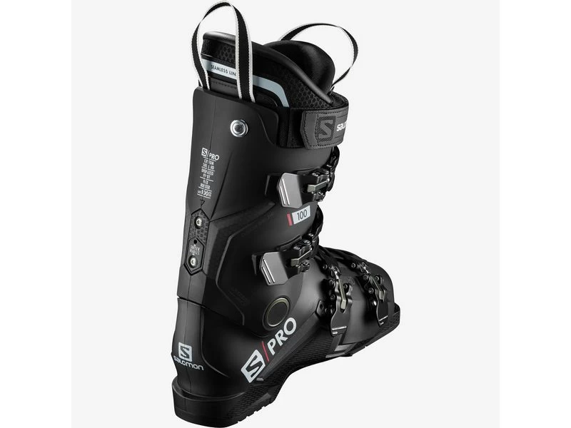 Salomon Heren Skischoen S Pro 100 Black-belluga-red 2 Salomon Heren Skischoen S Pro 100 Black-belluga-red - Afbeelding 2