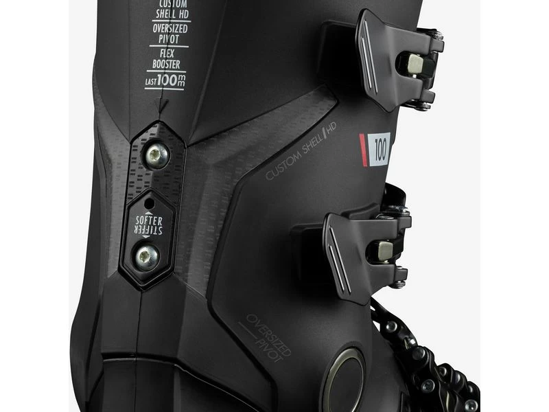 Salomon Heren Skischoen S Pro 100 Black-belluga-red 6 Salomon Heren Skischoen S Pro 100 Black-belluga-red - Afbeelding 6