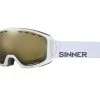 Sinner MOHAWK Skibril Goggle Met Sintec-trans Plus Lens Wit