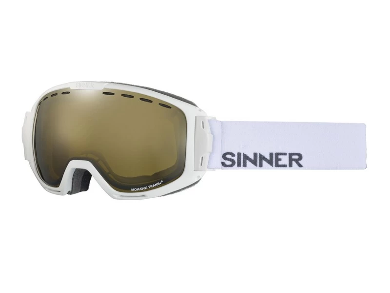Sinner MOHAWK Skibril Goggle Met Sintec-trans Plus Lens Wit 1 Sinner MOHAWK Skibril Goggle Met Sintec-trans Plus Lens Wit