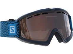 Salomon Kinder Skibril Goggle Kiwi Zwart