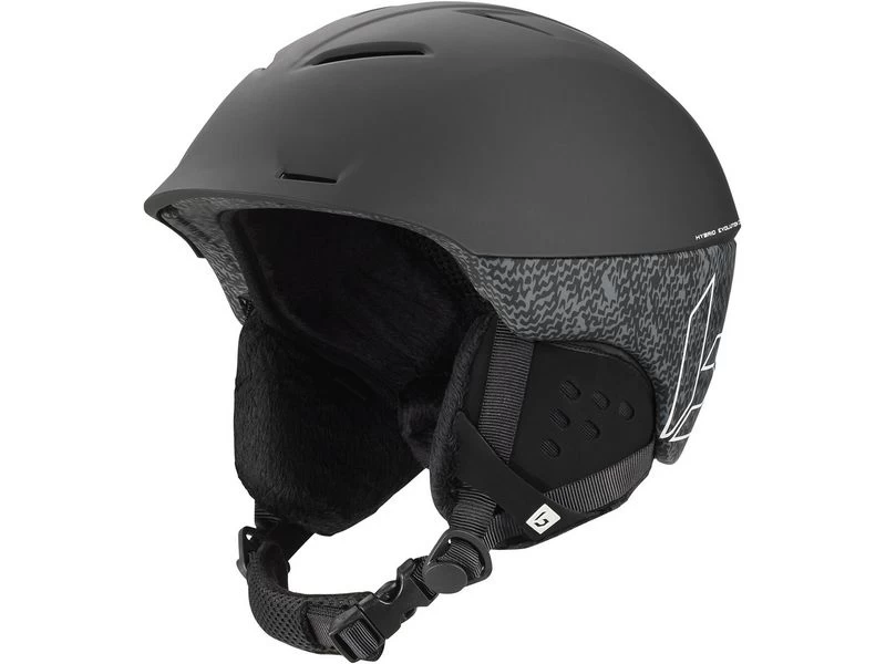 Bollé Skihelm Synergy Mat Zwart 1 Bollé Skihelm Synergy Mat Zwart