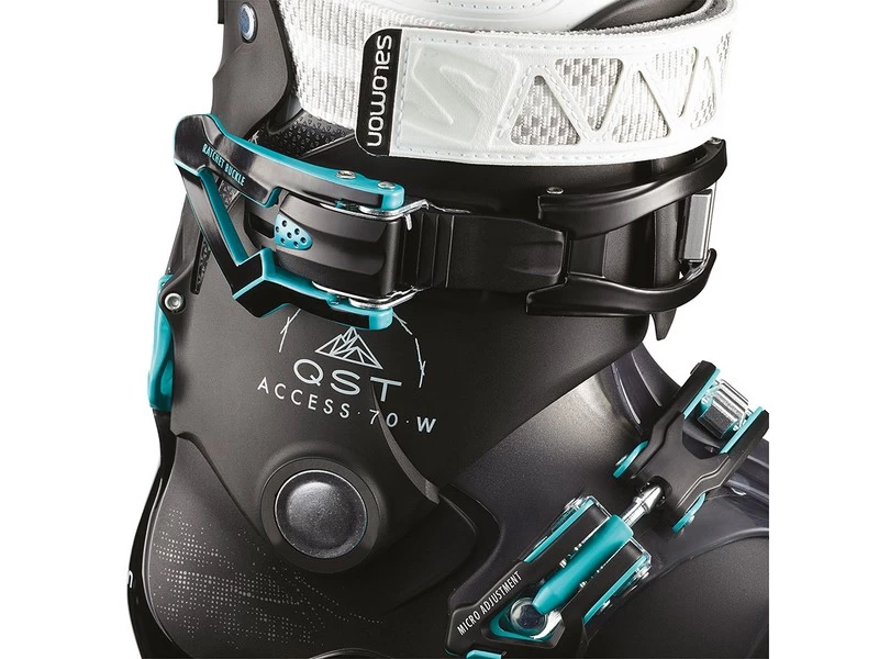 Salomon Dames Skischoen Quest Acces 70 W Black Antraciet 4 Salomon Dames Skischoen Quest Acces 70 W Black Antraciet - Afbeelding 4