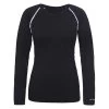 Icepeak Dames Thermoshirt Bamba Lange Mouw Zwart
