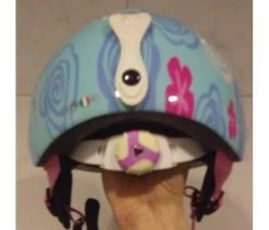 Boeri Meisjes Skihelm Stinger Fiori -Ski Uitrusting Winkel boeri kinder jongens meisjes skihelm stinger fiori 1