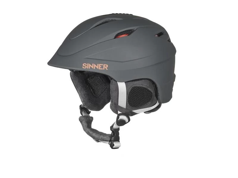 Sinner Dames Skihelm Gallix II Matte Dark Grey 1 Sinner Dames Skihelm Gallix II Matte Dark Grey
